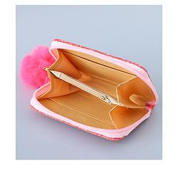 Pine Kids Wallet with Shimmer - Dark Pink