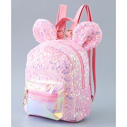 Pine Kids Bunny Shape Fashion Backpack - Pink