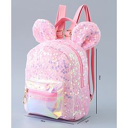 Pine Kids Bunny Shape Fashion Backpack - Pink