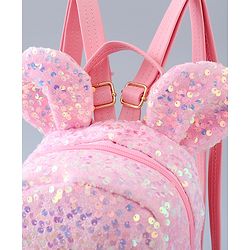 Pine Kids Bunny Shape Fashion Backpack - Pink