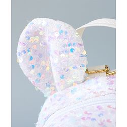 Pine Kids Bunny Shape Fashion Backpack - Sliver