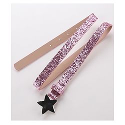 Pine Kids Belt with Star Buckle - Pink