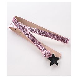 Pine Kids Belt with Star Buckle - Pink