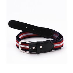 Pine Kids Belt with Striped Theme Free Size - Red