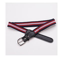 Pine Kids Belt with Striped Theme Free Size - Red