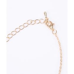 Pine Kids Free Size Necklace with Interchangeable Charms - Gold