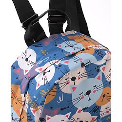 Pine Kids Fashion Backpacks Cat Print - Multicolor