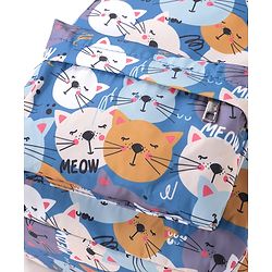 Pine Kids Fashion Backpacks Cat Print - Multicolor