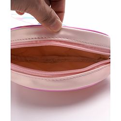 Pine Kids Sling Bag with Bow Applique - Pink