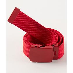Pine Kids Automatic Buckle Closure Belt  - Red