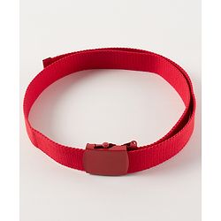 Pine Kids Automatic Buckle Closure Belt  - Red