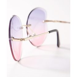Pine Kids Round Sunglasses - Multicolor