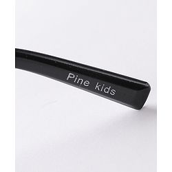 Pine Kids Sunglasses with Double Bridge - Black