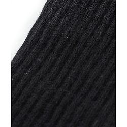 Pine Active Cotton Lycra Knit Athelisure & Sportswear  Breathable Socks  Pack Of 3 - Black
