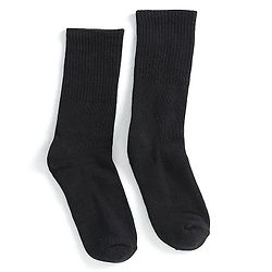 Pine Active Cotton Lycra Knit Athelisure & Sportswear  Breathable Socks  Pack Of 3 - Black