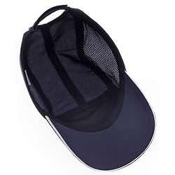 Pine Active Cotton Woven Summer Cap  Text Print  Navy Blue - Diameter 52 cm