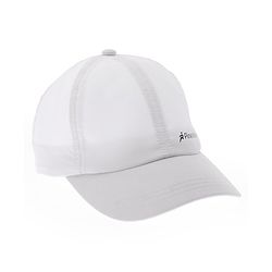 Pine Active Cotton Blend Woven Summer Cap Solid Colour - White