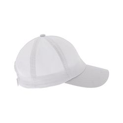 Pine Active Cotton Blend Woven Summer Cap Solid Colour - White