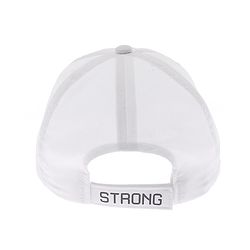 Pine Active Cotton Blend Woven Summer Cap Solid Colour - White