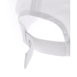 Pine Active Cotton Blend Woven Summer Cap Solid Colour - White