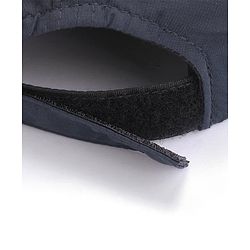 Pine Active Cotton Blend Woven Summer Cap Text Print  Navy Blue - Diameter 52 cm