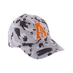 Pine Kids Cotton Blend Woven Summer Cap Camouflage & Alphabet Print Grey - Diameter 52 cm