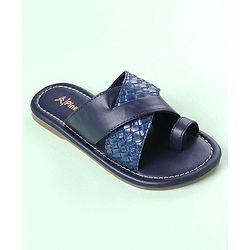 Pine Kids Slip On Ethnic Footwear - Navy Blue