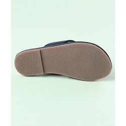 Pine Kids Slip On Ethnic Footwear - Navy Blue