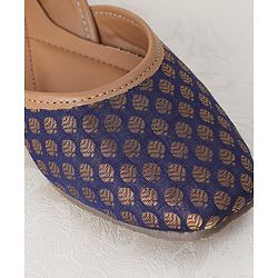 Pine Kids Ethnic Wear Mojaris - Orange
