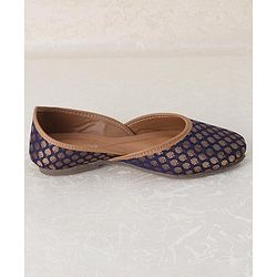 Pine Kids Ethnic Wear Mojaris - Blue
