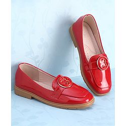 Pine Kids Slip On Ballerina - Red