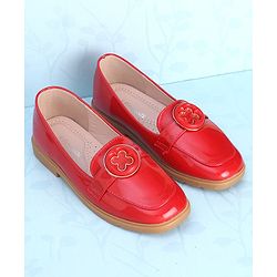 Pine Kids Slip On Ballerina - Red