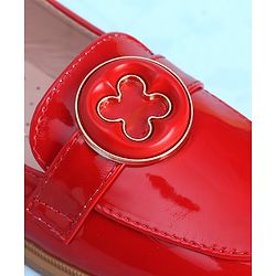 Pine Kids Slip On Ballerina - Red
