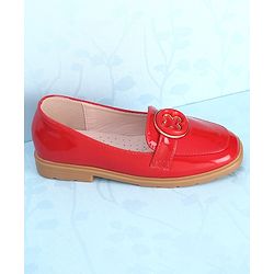 Pine Kids Slip On Ballerina - Red