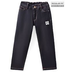 Pine Kids Full Length Washed Denim Jeans - Black