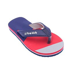 Pine Kids Slip On Flip Flops - Navy Blue