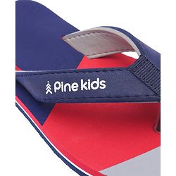 Pine Kids Slip On Flip Flops - Navy Blue