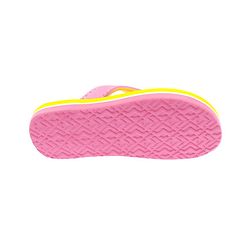 Pine Kids Slip Ons Flip Flops with Floral Design- Yellow