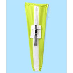 Pine Kids Terry Cotton Full Length Lounge Pant with Cargo Pockets - Green