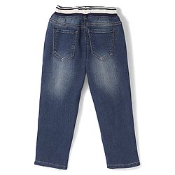Pine Kids Denim Full Length  Washed Jeans - Blue
