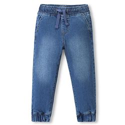 Pine Kids Denim Full Length Washed Jeans - Mid Wash