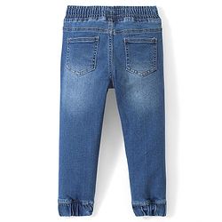 Pine Kids Denim Full Length Washed Jeans - Mid Wash