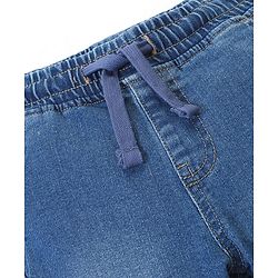 Pine Kids Denim Full Length Washed Jeans - Mid Wash