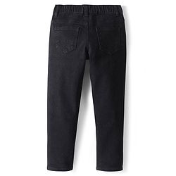 Pine Kids Denim Ankle Length Washed Jeans -Black