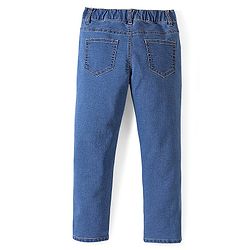 Pine Kids Ankle Length Washed Jeans - Mid Wash