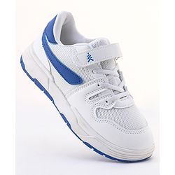Pine Kids Sneakers Shoes with Velcro Closure - White
