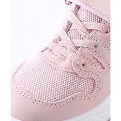 Pine Kids Sneakers Shoes with Velcro Closure - White