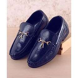 Pine Kids Slip-on Party Wear Shoes - Blue