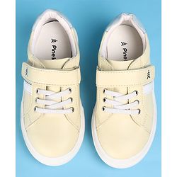Pine Kids Velcro Closure Casual Shoes - Yellow