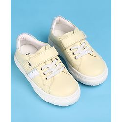 Pine Kids Velcro Closure Casual Shoes - Yellow